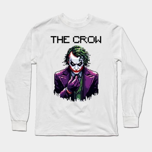 the crow Long Sleeve T-Shirt by PXLART